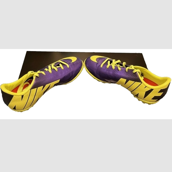 Nike Junior Mercurial Victory IV Astro Trainer RARE Purple Size US 5.5 - Picture 4 of 4